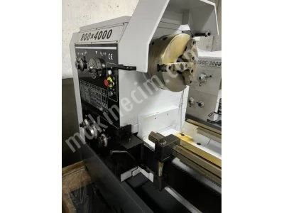 Sıfır 800 Çap 4 Metre Baoji Torna Tezgahı - Hemen Teslim
