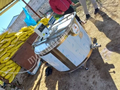 500 Kg Süt Soğutma Tankı Lazer Roll-Bondlu (Rolbontlu)