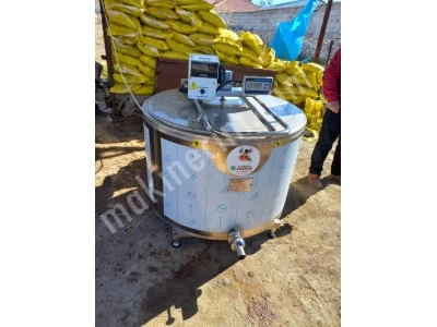 500 Kg Süt Soğutma Tankı Lazer Roll-Bondlu (Rolbontlu)