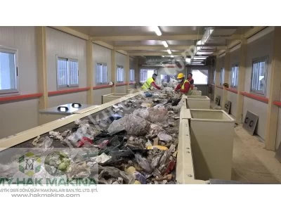 Katı Atık Evsel Atık Otomatik Manuel Ayrıştırma Sistemleri