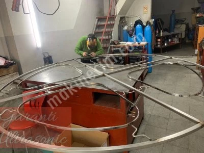 Satılık Ultrasonik Elek Mikronize Dansöz Elek Çapı 240Cm 3*3=9 Adet Ultrasonik Çihaz Mevcut