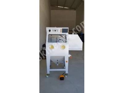 Sulu Kumlama Makinası - Kabin Tipi - Tozsuz Kumlama - Patentli Sulu Sarf Malzeme Püskürtme