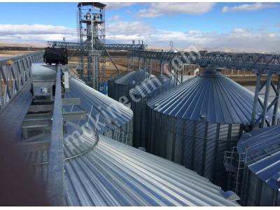 5.000 Tonluk Fabrika Teslimi Çelik Silo-Kampanyalı Fiyat