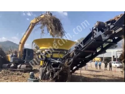 Ağaç Dal Parçalama Geri Dönüşüm Makinası