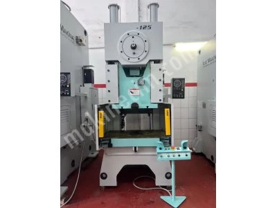 İlke Makina'dan 125 Ton C Tipi Eksantrik Pres Makinası