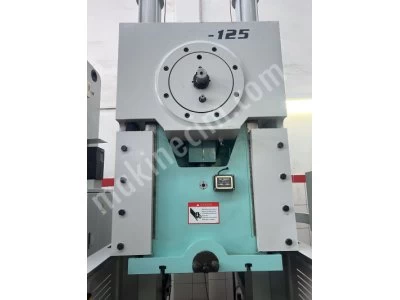 İlke Makina'dan 125 Ton C Tipi Eksantrik Pres Makinası