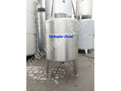 2.7 M3 Paslanmaz Isıtmalı Karıştırıcı Mikser Kimyasal Tank