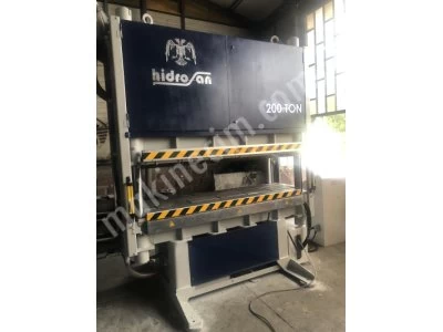 200 Ton Kauçuk Presi