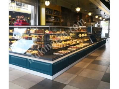 Pasta Dolabı Poğaça Börek Tatlı Unlu Mamüller Vitrin Dolabı