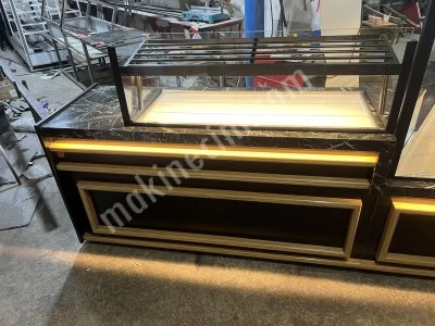 Pasta Dolabı Poğaça Börek Tatlı Unlu Mamüller Vitrin Dolabı