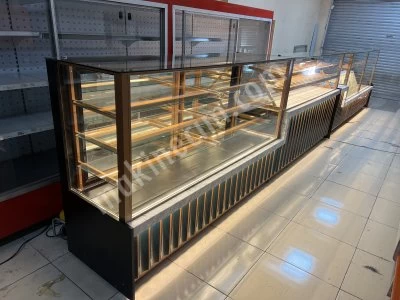 Pasta Dolabı Poğaça Börek Tatlı Unlu Mamüller Vitrin Ekler Dolabı