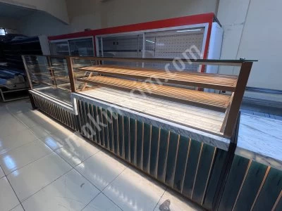 Pasta Dolabı Poğaça Börek Tatlı Unlu Mamüller Vitrin Ekler Dolabı