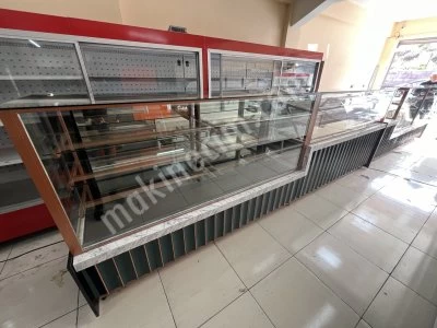 Pasta Dolabı Poğaça Börek Tatlı Unlu Mamüller Vitrin Ekler Dolabı