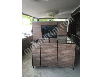 Portatif Taş Fırınları İmalatı 200X200 İç Pişirme Alanı Görseldeki Ürünümüz