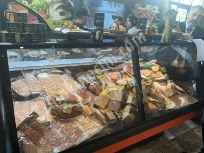 Meat Cooler Showcase / Butcher Display Cooler