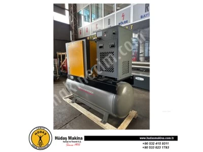 Hemen Stoktan Teslim Sıfır Aydın Trafo Atv 11 Depo Üstü Vidalı Kompresör