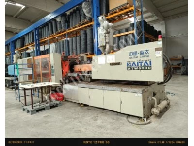 Haitian 600 Ton Enjeksiyon Makinesi ( 150 -250 -360 -530 - 600 Ton Makinalar )