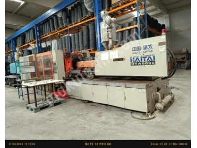 Haitian 600 Ton Enjeksiyon Makinesi ( 150 -250 -360 -530 - 600 Ton Makinalar )