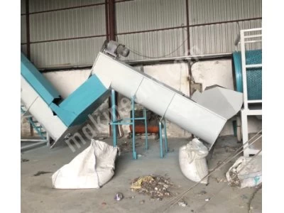 2 El Plastik Helezon Konveyörler 800 Lük
