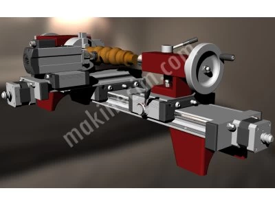 Cnc Ahşap, Mermer, Metal Torna Makineleri