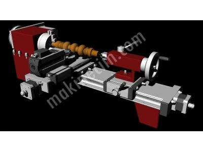 Cnc Ahşap, Mermer, Metal Torna Makineleri