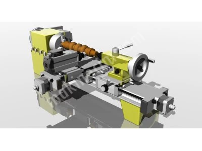 Cnc Ahşap, Mermer, Metal Torna Makineleri