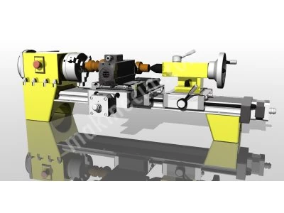Cnc Ahşap, Mermer, Metal Torna Makineleri