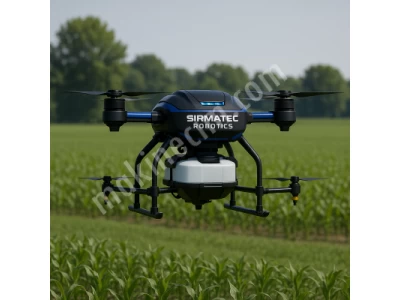 Tarla İşleme Robotları İlaclama Dronları