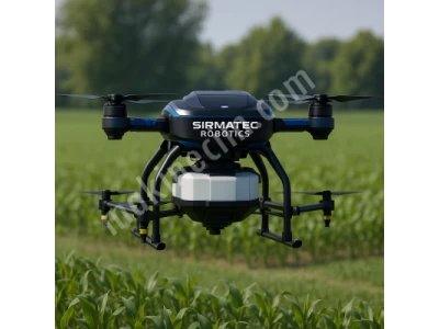 Tarla İşleme Robotları İlaclama Dronları