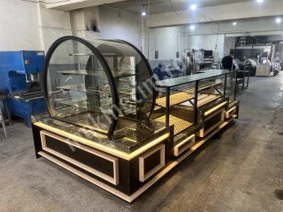 Pasta Dolabı Poğaça Börek Tatlı Unlu Mamüller Vitrin Ekler Dolabı