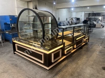 Pasta Dolabı Poğaça Börek Tatlı Unlu Mamüller Vitrin Ekler Dolabı