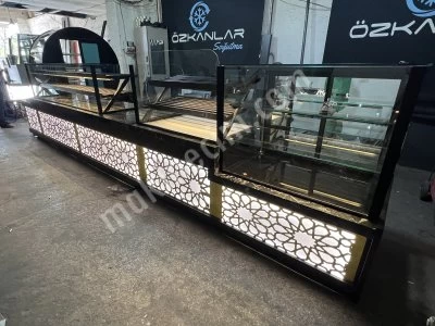 Pasta Dolabı Poğaça Börek Tatlı Unlu Mamüller Vitrin Ekler Dolabı
