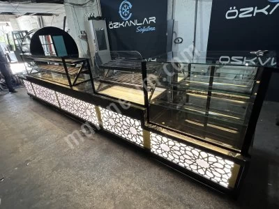 Pasta Dolabı Poğaça Börek Tatlı Unlu Mamüller Vitrin Ekler Dolabı