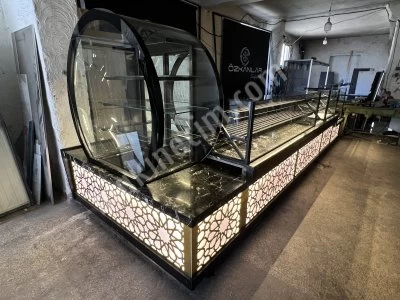 Pasta Dolabı Poğaça Börek Tatlı Unlu Mamüller Vitrin Ekler Dolabı