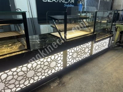 Pasta Dolabı Poğaça Börek Tatlı Unlu Mamüller Vitrin Ekler Dolabı