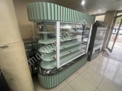 Kule Cephe Pasta Ekler Vitrin Dolabı