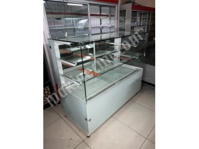 Pastane Ekler Kuru Pasta Yaş Pasta Tatlı Çikolata Vitrin Dolabı