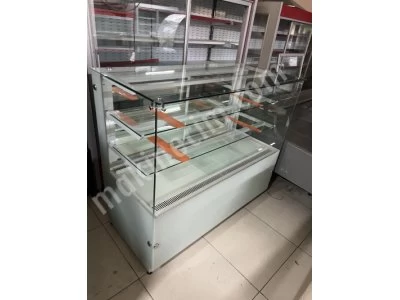 Pastane Ekler Kuru Pasta Yaş Pasta Tatlı Çikolata Vitrin Dolabı
