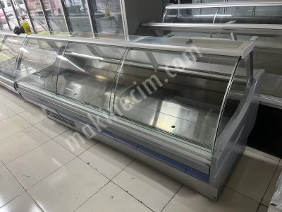 Kasap Market Şarküteri Meze Et Tavuk Reyon Dolabı