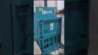 Vertical Waste Baler Press Machine Scrap Baler Press