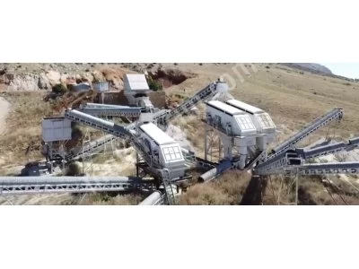 2 El Pdk Taş Kırma Eleme Tesisi 450-500 Ton Saatte