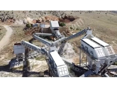 2 El Pdk Taş Kırma Eleme Tesisi 450-500 Ton Saatte