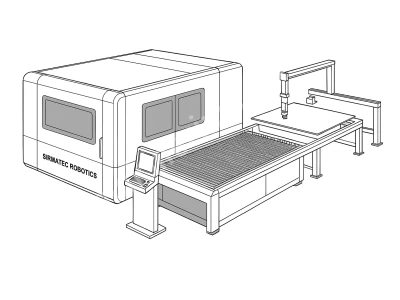 Cnc Lazer Kesim Makinesi Alman Malı