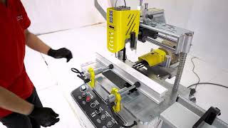 High Frequancy Pvc Triple Grip Slot Drilling and Water Copy Router Machine