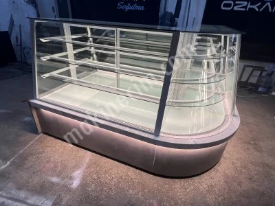 Pastane Ekler Kuru Pasta Yaş Pasta Tatlı Çikolata Vitrin Dolabı