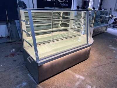 Pastane Ekler Kuru Pasta Yaş Pasta Tatlı Çikolata Vitrin Dolabı