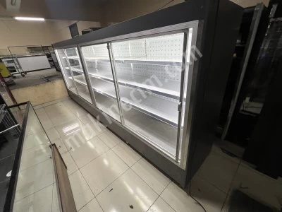 2.El 5 Metre Sütlük Şarküteri Market İçecek Meşrubat Dolabı
