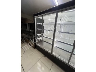 2.El Sütlük Market Meşrubat İçecek Şişe Soğutucu Dolap