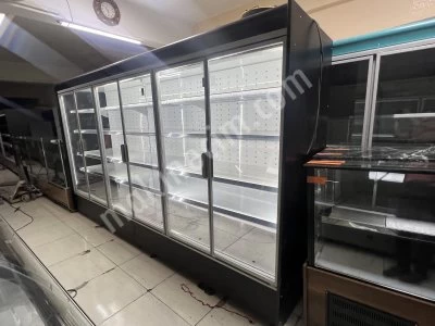 2.El Sütlük Market Meşrubat İçecek Şişe Soğutucu Dolap