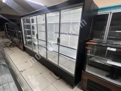 2.El Sütlük Market Meşrubat İçecek Şişe Soğutucu Dolap